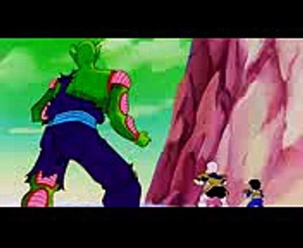 DBZ Cap084.3 Vegeta salva a Gohan Vegeta cree que se convirtió en el super Saiyajin