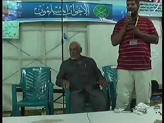 - الشهيد الامام مهدى عاكف فى معسكر اخوان قطاع وسط...