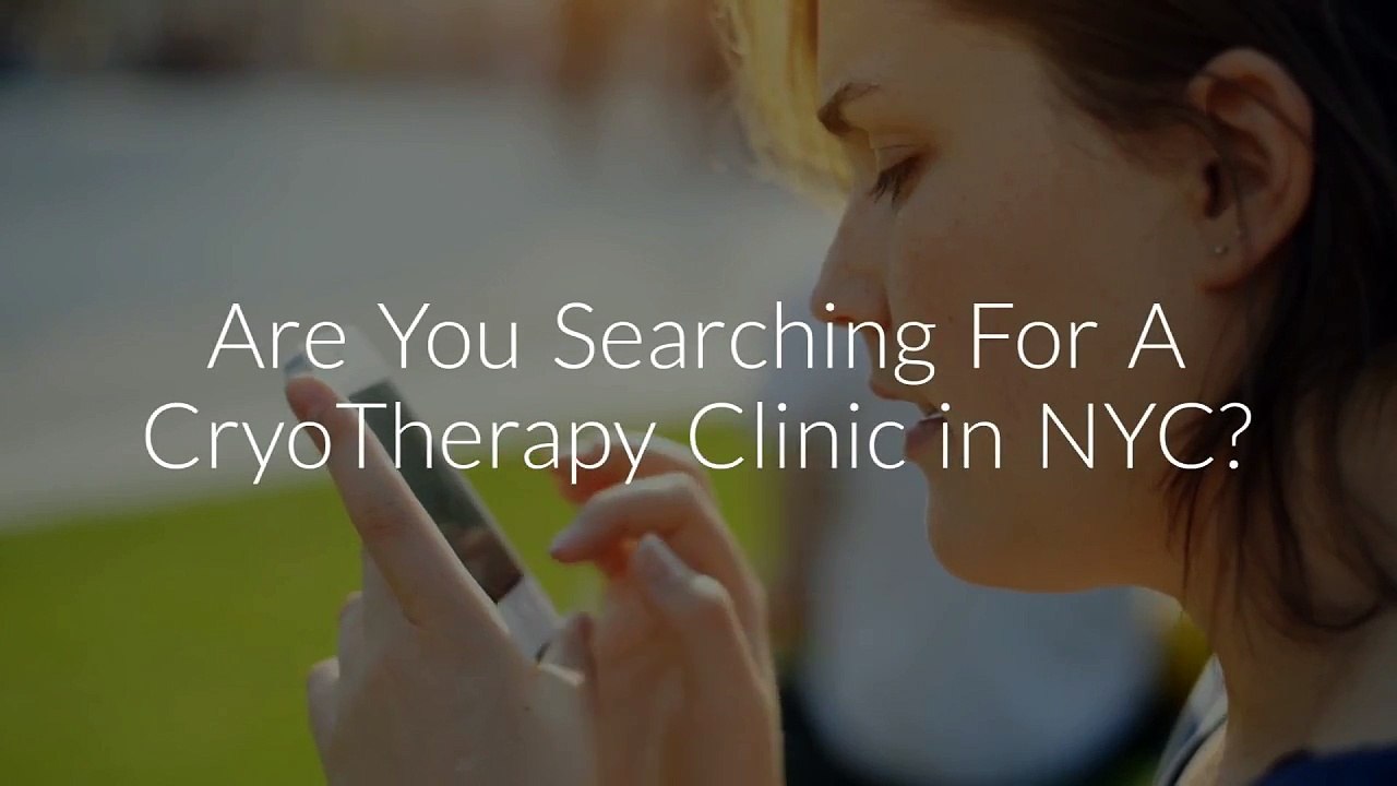 Where to find the Best Cryotherapy in NYC - CryoVigor