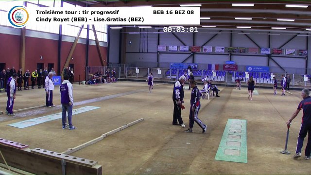 Troisième tour, tir progressif, Club Elite Féminin, J4, Bourg-en-Bresse contre Béziers, novembre 2017