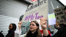 Cinsel tacize 'ben de uğradım' protestosu
