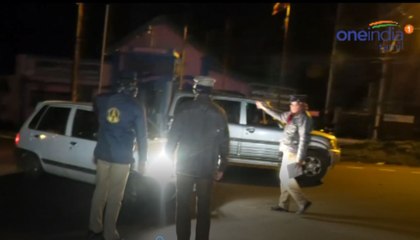 விடிய விடிய நடந்த சோதனையால் மக்கள் பீதி- வீடியோ