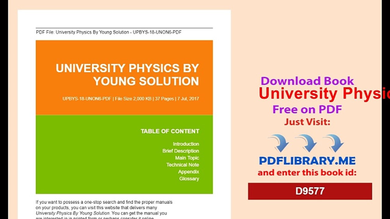 University Physics By Young Solution