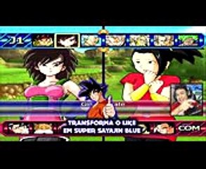 GINE A MÃE DO GOKU!!! Dragon Ball Z Budokai Tenkaichi 3 LATINO Very Hard