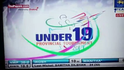 Shocking Action Of Srilankan Bowler. 1 step ahead then Malinga