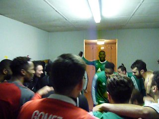 Seniors B : championnat dimanche 12 novembre 2017, victoire 2-0 face à Ferrières 2. Buteurs : Raphaël et Max Roy