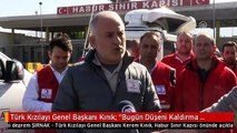Türk Kızılayı Genel Başkanı Kınık: 