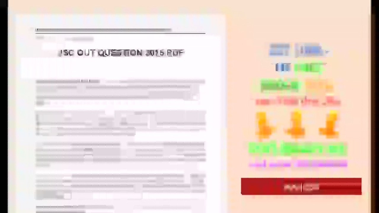 Jsc Out Question 2015