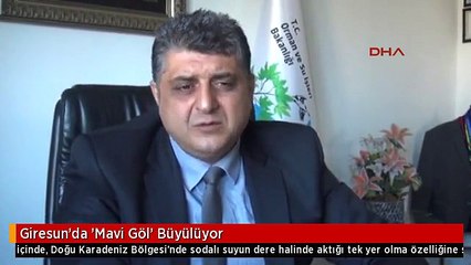 Giresun'da 'Mavi Göl' Büyülüyor