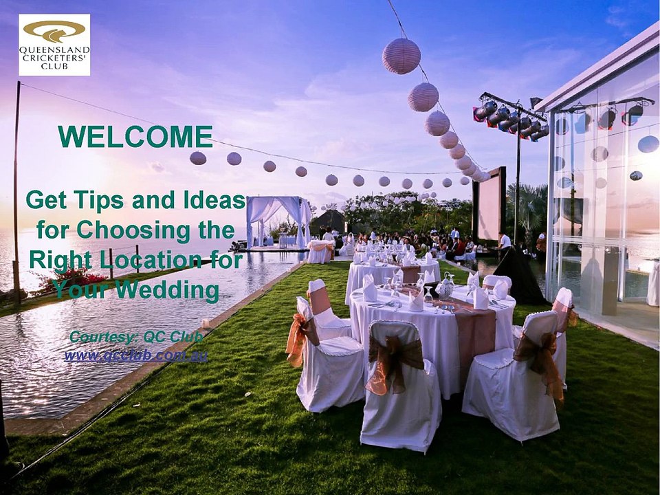 Choosing the Right Wedding Location