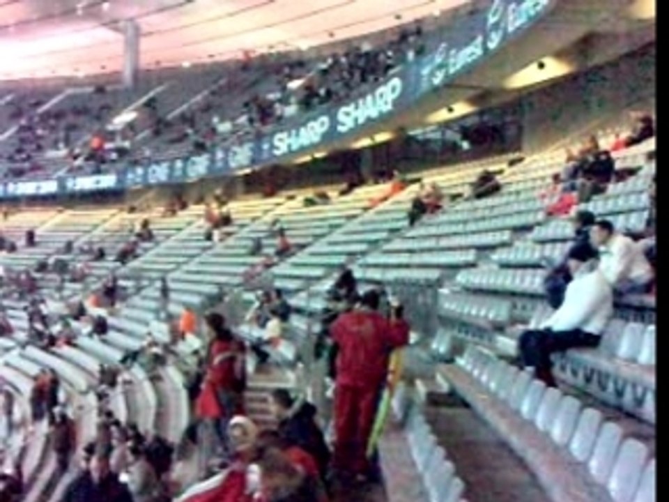 Les Supporters Marocains avant le match MAROC-FRANCE
