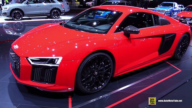 2017 Audi R8 V10 Plus Exterior Walkaround 2017 Geneva Motor Show