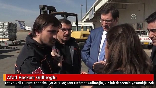 Afad Başkanı Güllüoğlu