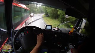Dangerous Truck Driving - GoPro first person view, (POV) HD 60fps new How To #Real Life