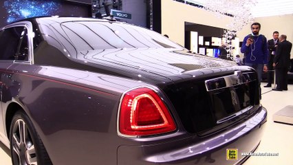 2017 Rolls Royce Ghost Extended Wheelbase  Exterior Walkaround  2017 Geneva Motor Show