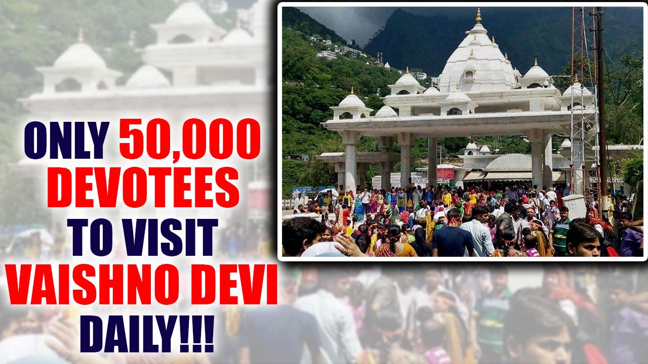 NGT caps number of devotees to Vaishno Devi shrine at 50,000 each day | Oneindia News