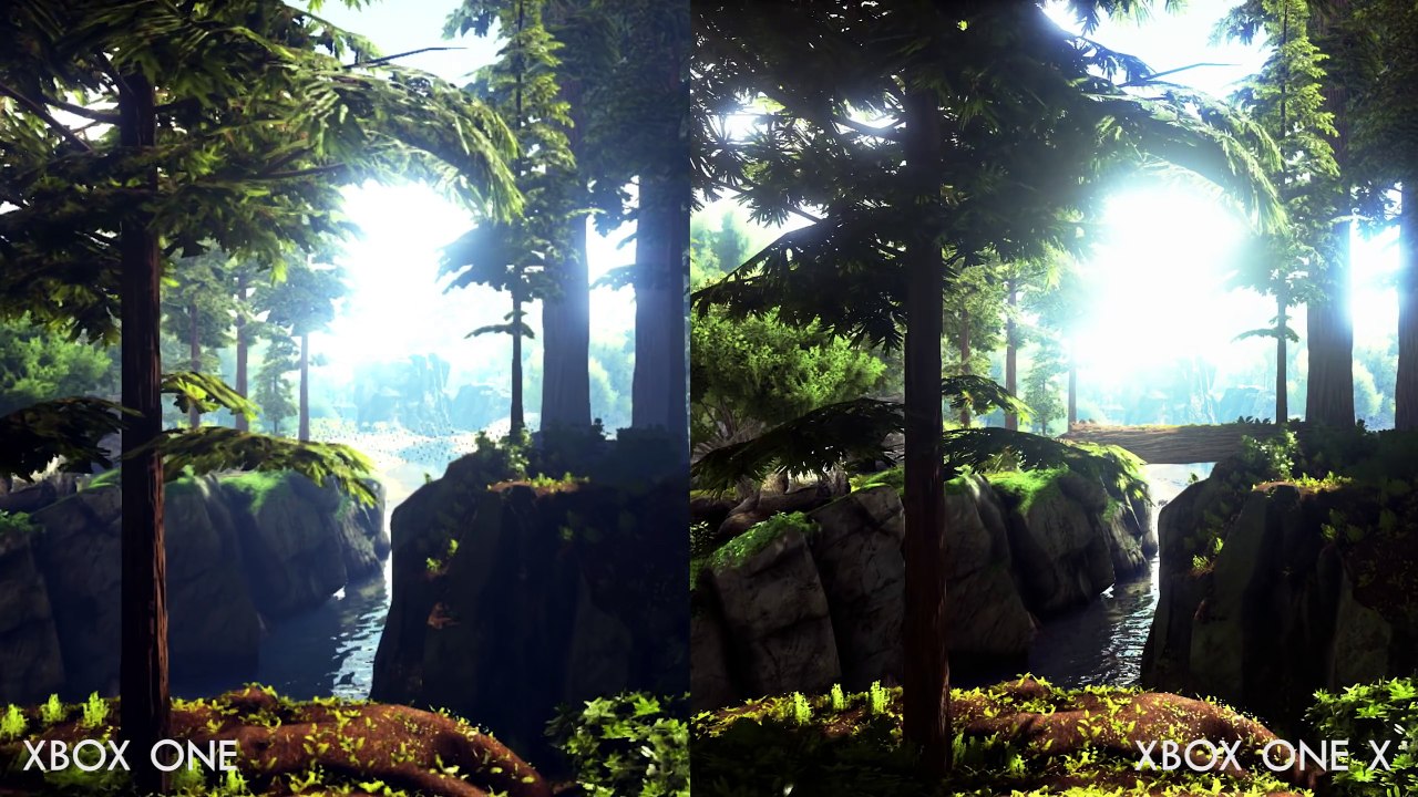 ARK: Survival Evolved - Comparazione Xbox One e Xbox One X