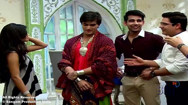Making of Star Plus Tv Serial Yeh Rishta Kya Kehlata Hai Episode Naira and Kartik Masti