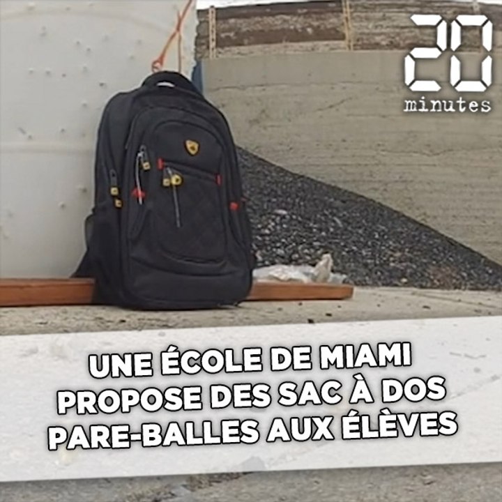 Une école de Miami propose à ses élèves des sacs à dos pare-balles