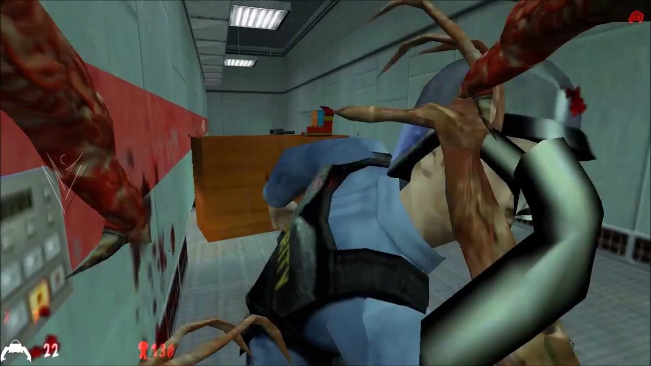 Half Life Zombie Edition - Zombie Class Breeder Full Game Play in Single Video