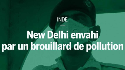 Inde : brouillard de pollution à New Delhi