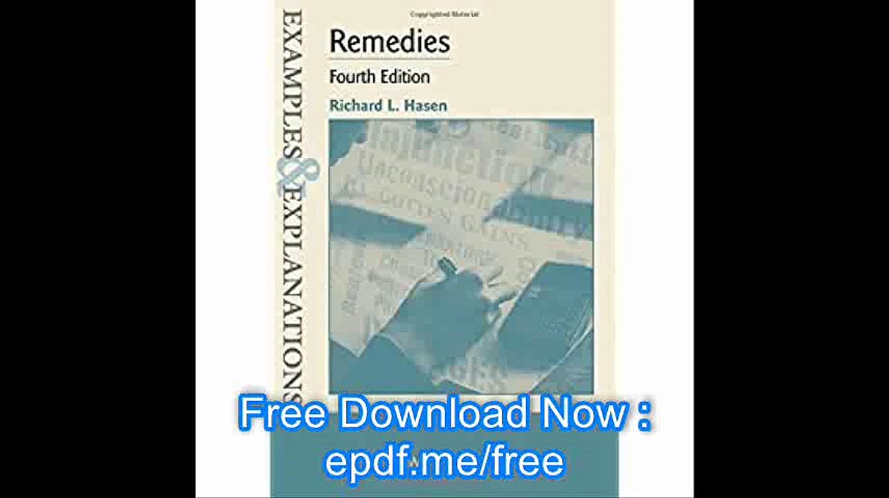 Examples & Explanations for Remedies