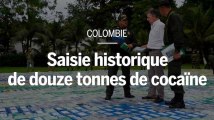 Colombie : saisie historique de douze tonnes de cocaïne