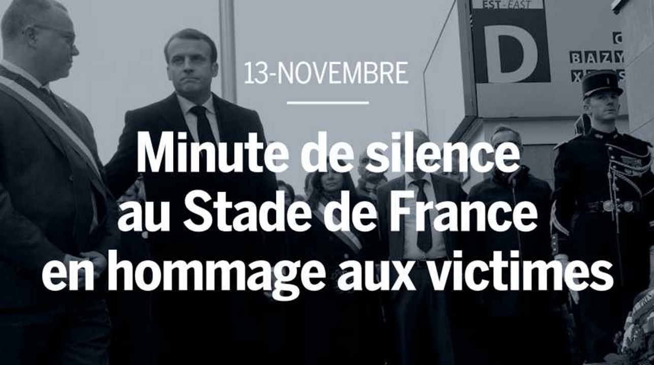 Minute de silence au Stade de France en hommage aux victimes du 13-novembre