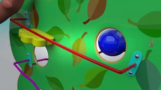 Learn Colors for Children With Wooden Hammer Toys and 3D Color Balls Kids Toddler Educational Video