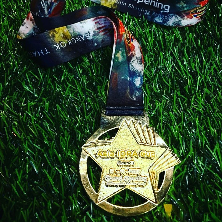 Two Commandos of SSU, Sindh Police who represented Pakistan in the Asia International Defensive Pistol Association Cup