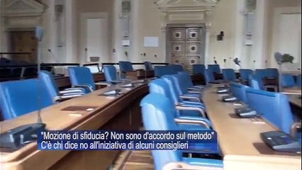 Mozione di sfiducia Non sono d'accordo sul metodo