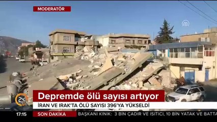 Deprem kendini Irak ve İran'da hatırlattı