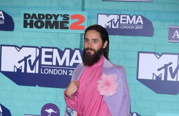 Jared Leto mistaken for Jay Leno at MTV EMAs