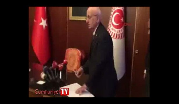 Kahraman, TBMM Başkanlığı seçimi için adaylık başvurusunu yaptı