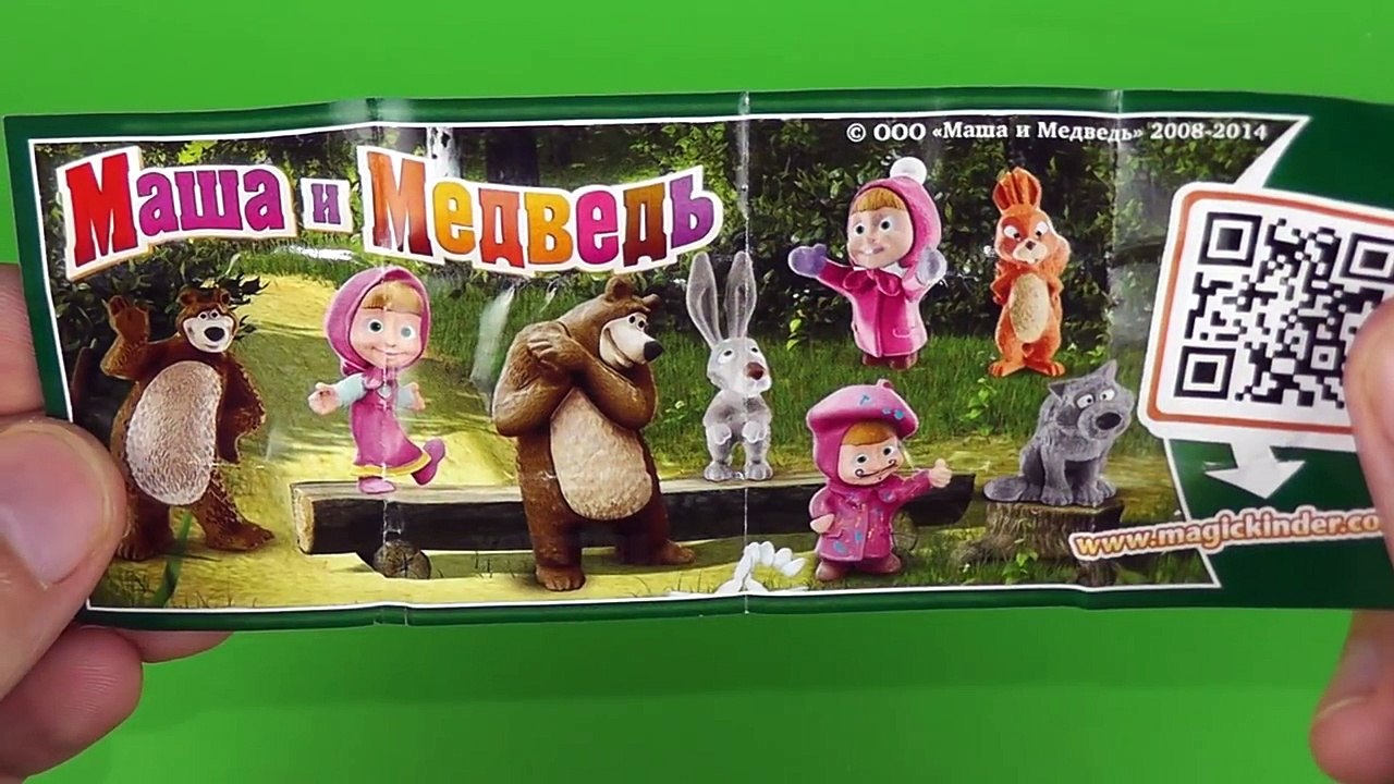 37 Surprise Eggs Kinder Surprise Masha and the Bear Maxi unboxing sweets
