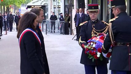 ماكرون يكرم ضحايا اعتداءات 13 تشرين الثاني/نوفمبر 2015