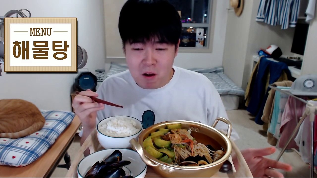 [용사] 해물탕의 꽃은 마지막 라면입니다.