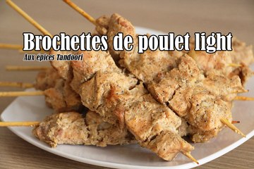Brochettes Tandoori light
