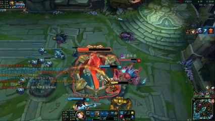 롤 하면서 다홍을 관찰해보았다.. [투보]