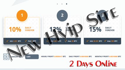cryptodelics | New Registered Hyip investment site | 10% to 15% Daily Forever