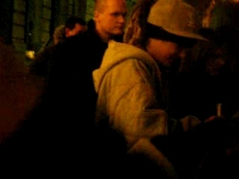 Tokio hotel le 18.11.07 à 2h du mat' environ xD