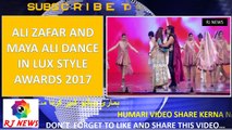 Ali Zafar and Maya Ali Dance in Lux Style Awards 2017