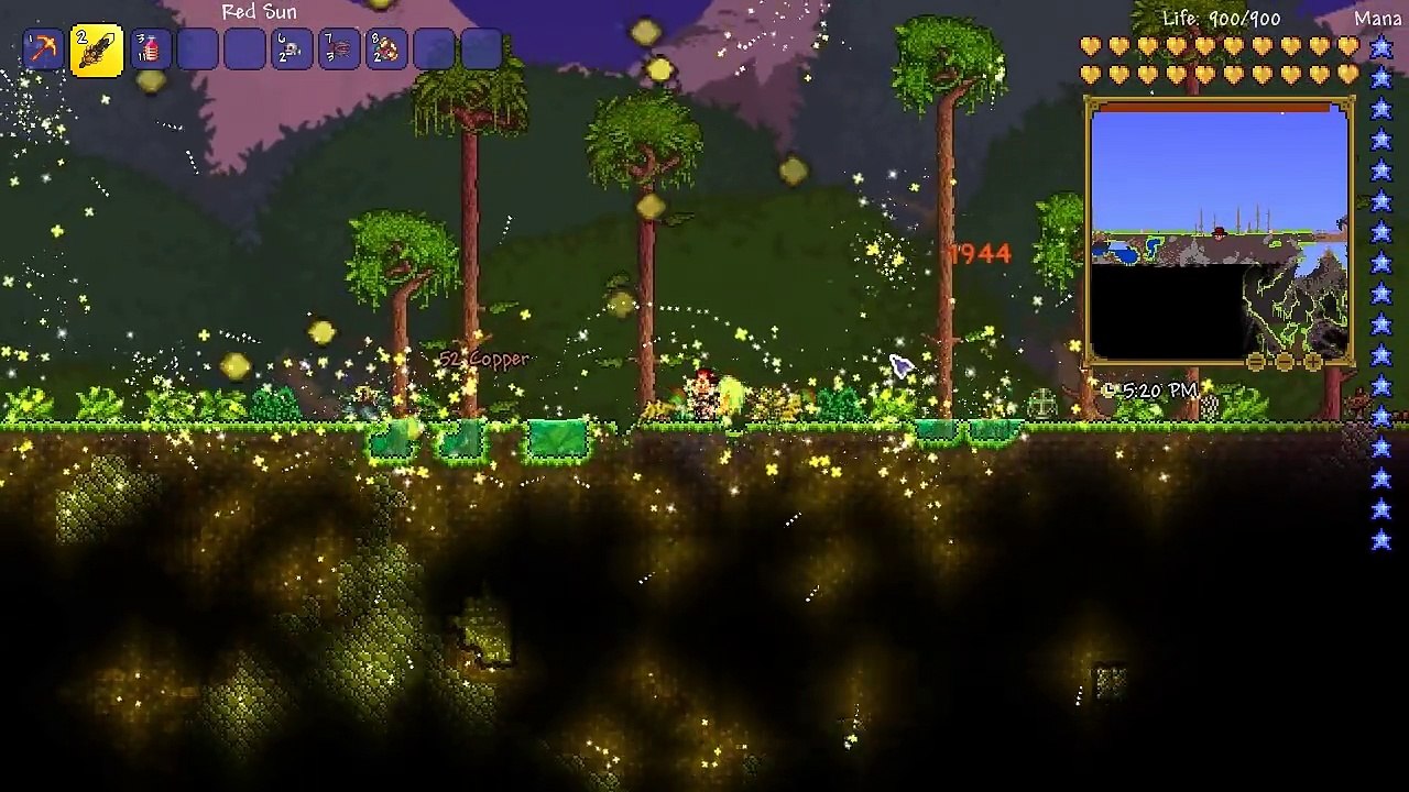 Terraria # 49 5000% PICKAXE SPEED - 1.3.4 Calamity Mod Lets Play