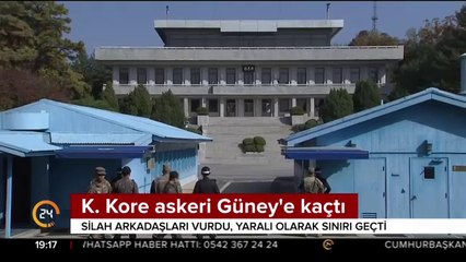 Güney Kore'ye kaçtı