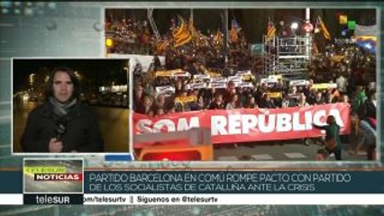 Megamarcha en Barcelona marca el fin de semana en España