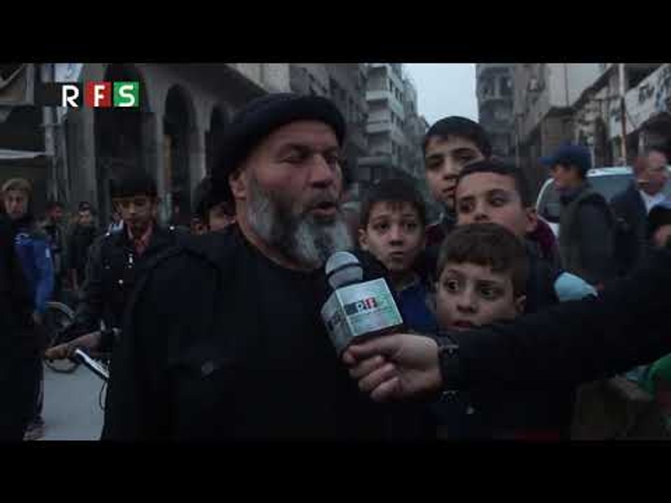 Caravan of UN Food Aid Arrives in East Damascus, But Not Enough