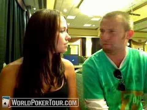 Joe Sebok Chipleader at the Legends of Poker