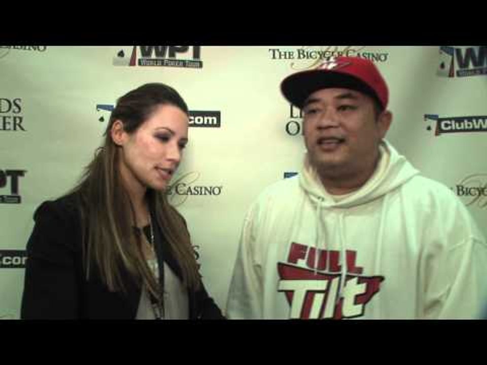 Kimberly and November Niner Soi Nguyen at the Legends of Poker