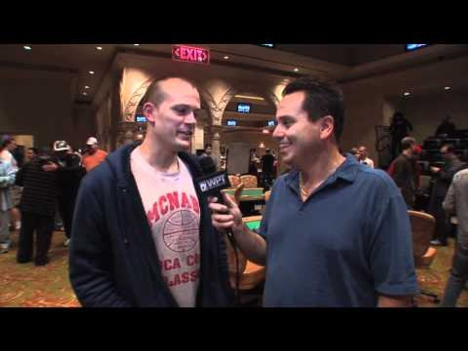 Matt Savage and Ben Klier at the Borgata Poker Open