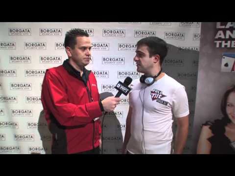 Matt Savage and John D'Agostino at the Borgata Poker Open